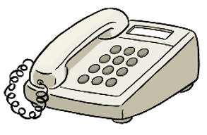 Ein Telefon mit Tasten.